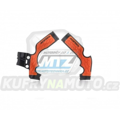 Kryty rámu KTM 65SX / 13-23 + Husqvarna TC65 / 16-23 + Gas-Gas MC65 - barva černo-oranžová