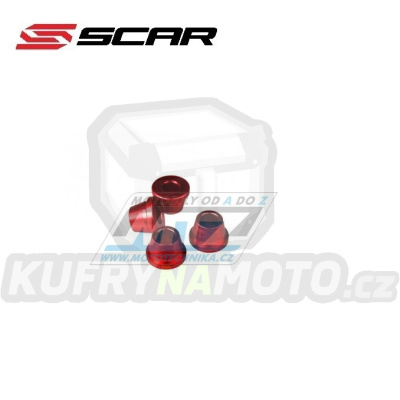 Podložky do klem řídítek / Konusy řídítek Scar Rubber Killer (sada 4ks) - Suzuki RM250 / 02-08 + RM125 / 05-08 + RMZ250 / 07-25 + RMZ450 / 05-25 + RMX450Z / 10-19 + DRZ400SM / 05-22