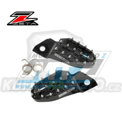 Stupačky ZETA Racing Alu - ZETA ZE93-1670 - Suzuki TS125R / 89-97 + TS200R / 89-96 + Yamaha DT200+DT230 / 91-98 + Serow 250 + XG250 Tricker / 04-20 + TT250R / 93-97 + WR155R + XTZ125 / 13-17 + XT250 / 08-23