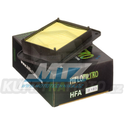 Filtr vzduchový HFA5101 (HifloFiltro) - Adiva 125 AD + Adiva AD Cabrio + Adiva 200 AR + Laverda 125 Phoenix + 200 Phoenix + Peugeot 50 Tweet  + 125 Tweet RS 4T + SYM 50 Symphony + 125 Symphony + 125 Jet 14 125i Euro + 150 Attila + 180 RV + 200 Joyrid