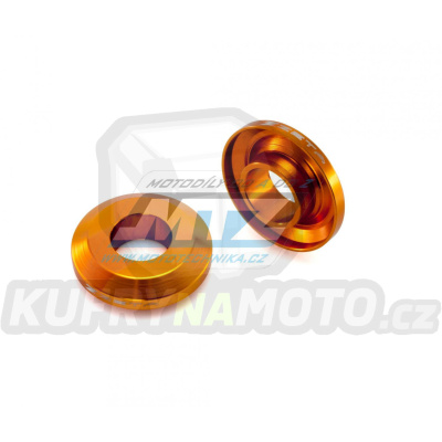 Kryty osy (rozpěrky) zadního kola ZETA Fast Spacer - ZETA ZE93-2503 - KTM 125SX+SX150+SX250 / 13-22 + 250SXF+350SXF+450SXF / 13-22 + Husqvarna FC250+FC350+FC450+TC125+TC250 + Gas-Gas - oranžové