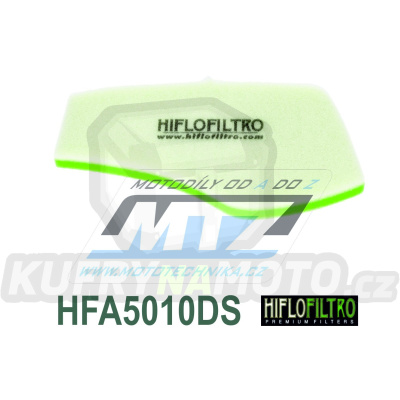 Filtr vzduchový HFA5010DS (HifloFiltro) - Kymco 50 Agility + 50 People + 50 Super8