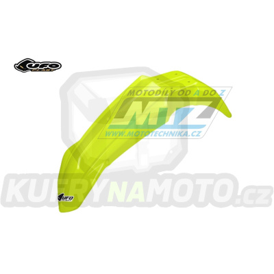 Blatník přední Yamaha YZF450 / 18-22 + YZF250 / 19-23 + YZ125+YZ250 / 22-25 - barva FLUO žlutá (neon žlutá)