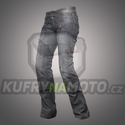 Moto rifle 4SR Jeans Lady Star Grey velikost 44 - akce