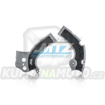 Kryty rámu Yamaha YZF250 / 17-18 + YZF450 / 16-17 + WRF250 / 17-19 + WRF450 / 16-18 - barva šedá