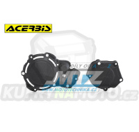 Kryty spojkového víka a víka zapalování Acerbis - Fantic XX250 / 21-23 + Yamaha YZ250 / 05-23 - barva černá