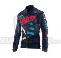 LEATT bunda GPX 4.5 ENDURO X-FLOW JACKET INK/BLUE barva granátová/modrá velikost M