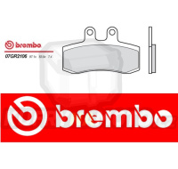 Brzdové destičky Brembo MZ STREET MOTO MUZ 660 r.v. Od 00 -  směs Originál Přední