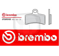 Brzdové destičky Brembo GAS GAS MC 65 r.v. Od 05 -  Originál směs Zadní