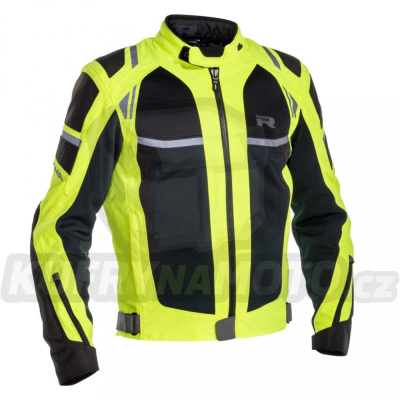 Moto bunda RICHA AIRSTORM WP fluo žlutá