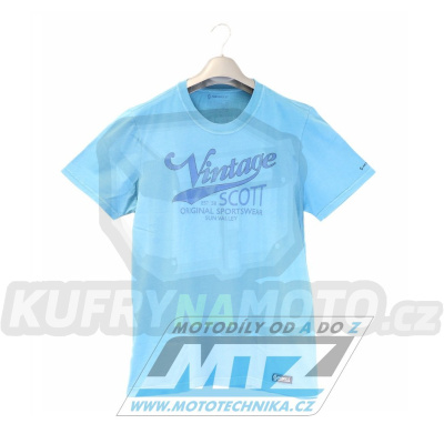 Tričko Scott Vintage - modré (velikost EU:XL)