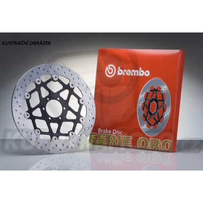 Brzdový kotouč zadní Brembo PIAGGIO SUPERHEXAGON 150 1999 -  KMN835-68B40738