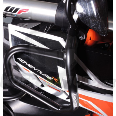 Padací rámy RD Moto CF134KD KTM 790 Adventure / R  2019-2020 černá matná -vrchní