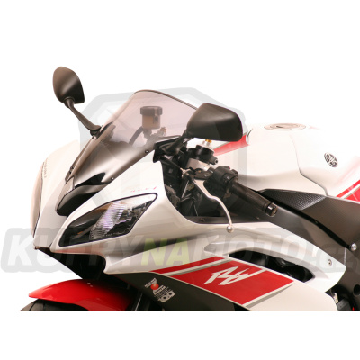 Moto plexi MRA Yamaha YZF R 6 600 2008 - 2016 typ originál O červené