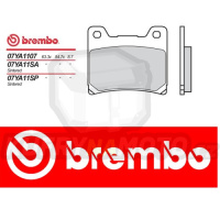 Brzdové destičky Brembo YAMAHA SRX 600 r.v. Od 88 - 89 Originál směs Zadní