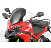 Moto plexi MRA Ducati Multistrada 1200 2009 - 2012 typ turistický T černé