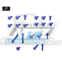 Sada šroubů na plasty - ZETA ZE88-5666 - Yamaha YZF250 / 14-18 + YZF450 / 14-17 + YZF250X / 15-18 + YZF450X / 16-17 - modré