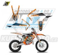 Polepy na motocykl (sada polepů Dream) KTM 85SX / 18-24 - typ polepů Dream4