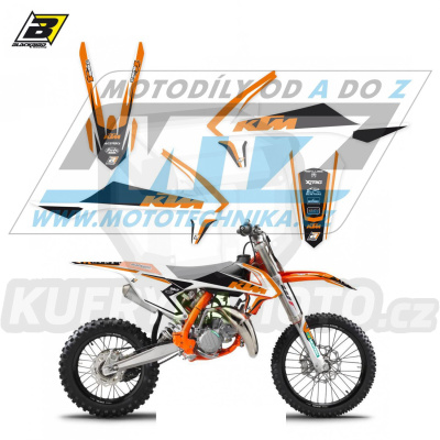 Polepy na motocykl (sada polepů Dream) KTM 85SX / 18-24 - typ polepů Dream4