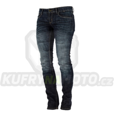 Dámské moto kalhoty RICHA SKINNY JEANS navy