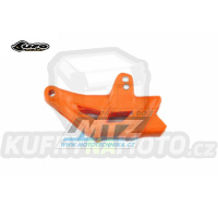 Vodítko řetězu KTM 125+144+150+250SX / 07-10 + 250+350+450SXF / 07-10 + 125+200+250+300EXC / 08-11 + 250+350+400+450+500+530EXCF + KTM690 + Husaberg TE125+250+300 + FE390+450+570 / 09-14 - barva oranžová