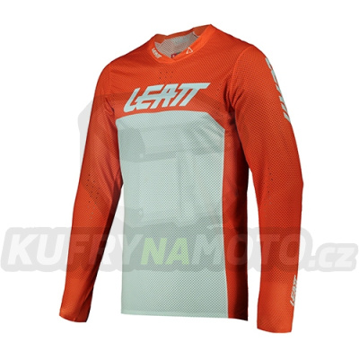 LEATT TRIČKO MOTO 5,5 ULTRAWELD dres ORANŽOVÁ BARVA ORANŽOVÁ / TURECKÁ VELIKOST XL-5021020163