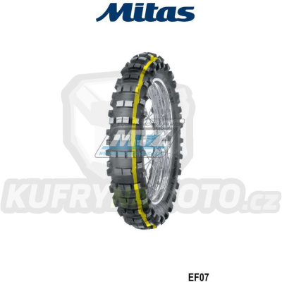 Pneu Mitas 130/90-18&quot; EF07 Super (žlutý pruh) 69R TT