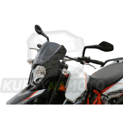 Moto plexi MRA KTM 990 Supermoto SM SMR 2008 - typ sport screen SP černé