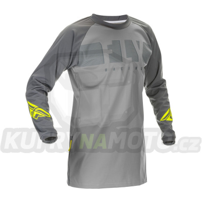 dres WINDPROOF 2022, FLY RACING (šedá/hi-vis)