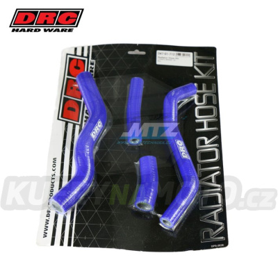 Hadice chladiče DRC RADIATOR HOSE KIT - DRC D47-01-712 - Yamaha WRF450 / 16-18 - modré (sada 4ks)