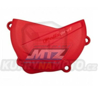 Kryt spojkového víka Honda CRF250R / 18-25 + CRF250RX - barva červená