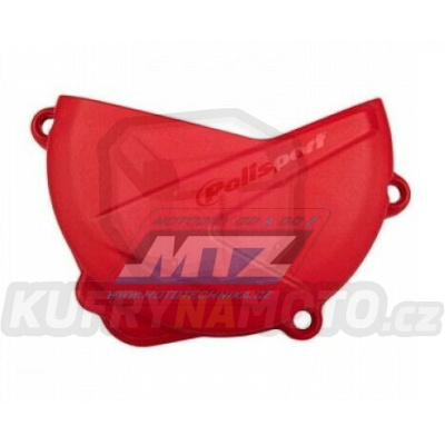 Kryt spojkového víka Honda CRF250R / 18-25 + CRF250RX - barva červená