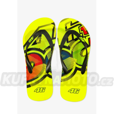 Žabky Valentino Rossi VR46 The Doctor žluté 434303