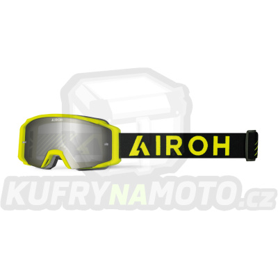 brýle BLAST XR1, AIROH (žlutá matná)