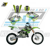 Polepy na motocykl (sada polepů Dream) Kawasaki KX85 / 01-13 - typ polepů Dream4