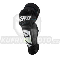 LEATT nákoleníky chrániče kolen 3DF HYBRID EXT WHITE/black barva bílá/černá velikost S/M