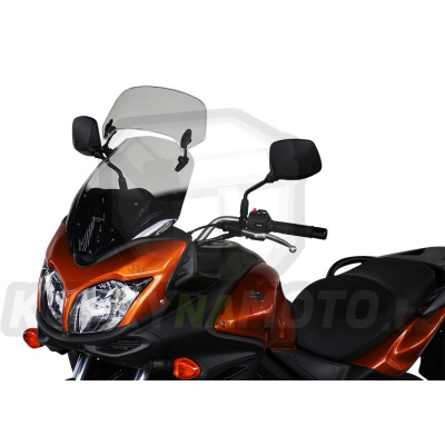 Plexi plexisklo MRA Suzuki DL 650 V – Strom 2011 - 2016 typ X – Creen turistické XCT kouřové