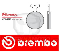 Brzdové destičky Brembo YAMAHA RD C, D, E 400 r.v. Od 77 -  Originál směs Zadní