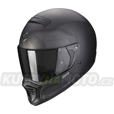 Moto přilba SCORPION EXO-HX1 CARBON SE matná černá