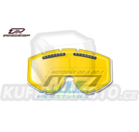 Sklo do brýlí Progrip 3256 Double Yellow Turbo Flow Lens - dvojité, žluté