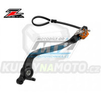 Pedál brzdy ZETA ZE90-7443 - KTM 250SXF+350SXF+450SXF / 23-25 + 125SX+250SX+300SX / 23-25 + 150EXC+250EXC+300EXC / 24-25 + 250EXCF+350EXCF+450EXC+500EXC / 24-25 + Husqvarna TC+FC+TE+FE + Gas-Gas MC+EC - oranžový