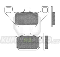 brzdové destičky, NEWFREN (směs ROAD TOURING ORGANIC) 2 ks v balení