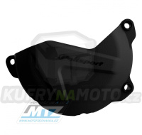 Kryt spojkového víka Yamaha WRF450 / 09-15 - (barva černá)