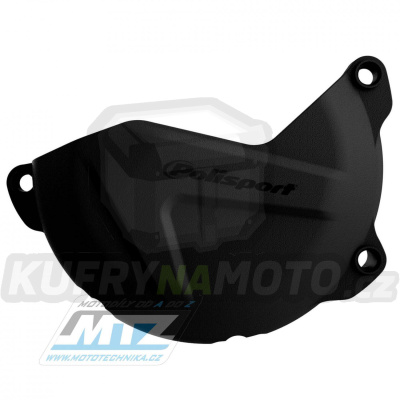 Kryt spojkového víka Yamaha WRF450 / 09-15 - (barva černá)