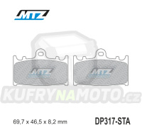 Destičky brzdové DP317-STA - směs Standard