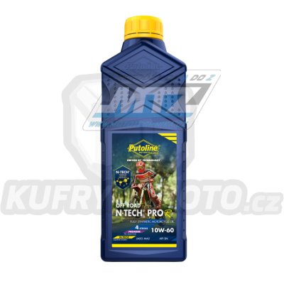 Olej motorový motocyklový Putoline N-TECH PRO OFFROAD 10W60 (balení 1L)