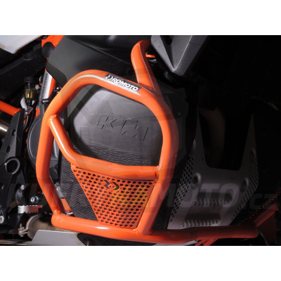 Padací rámy RD Moto CF129O KTM 790 Adventure / R  2019-2020 oranžová - spodní