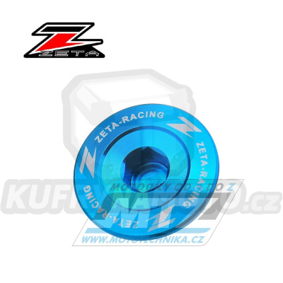 Zátka motoru - ZETA ZE89-1619 - KTM 250SXF+350SXF / 11-22 + 250EXCF+350EXCF / 12-22 + 450SXF+505SXF / 07-12 + 450SMR + Freeride 250+350 + Husqvarna+Gas-Gas - modrá