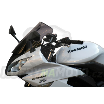 Plexi plexisklo MRA Kawasaki ER 6 F 650 2009 - 2011 typ originál O černé