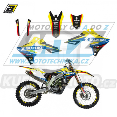 Polepy na motocykl (sada polepů Dream) Suzuki RMZ250 / 19-23 + RMZ450 / 18-23 - typ polepů Dream4